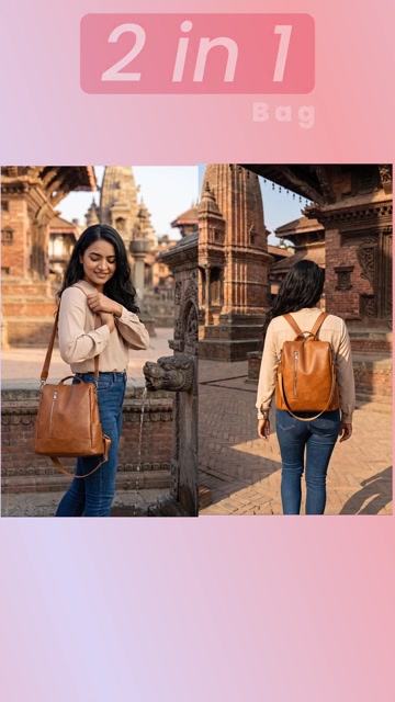 Leather Backpack video poster